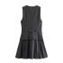 Foreign trade 2024 autumn new women's clothing European and American style fashionable sexy spicy girl sleeveless jumpsuit skirt 9368558