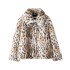 Foreign trade 2024 autumn new European and American style feminine street artificial fur effect jacket jacket 8490241