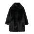 Foreign trade 2024 autumn new European and American style women's fashion temperament artificial fur effect coat jacket 6153954