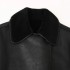 Foreign Trade 2024 Autumn New European and American Style Women's Fashion Black Integrated Thick Collar Casual 3548246