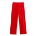 Foreign Trade 2024 Autumn New European and American Style Women's Fashion Vertical Striped Wide Leg Pants Corduroy Pants 1255507