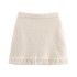 Foreign trade 2024 autumn new European and American style women's clothing fashion temperament half body high waist slimming short knitted mini skirt