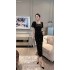 Spot high-end light luxury socialite style heavy industry dress 2024 summer new French flower bud sleeve slim fit dress for women