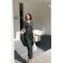 Real time spot summer new fashionable and stylish V-neck slim fit women's temperament dress, noble and elegant dress