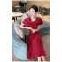 In stock 2024 summer light luxury socialite design dress, high-end waist cinching slimming and elegant temperament dress