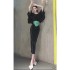 Real time spot 2024 summer new fashionable Western style air pressure folding slimming trumpet sleeve elegant lady dress