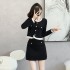 Xiaoxiangfeng Fashion Set for Women's Autumn and Winter 2024 New Collection: Small and Elegant Half Body Skirt Two Piece Set 5908