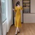 Xiaoxiangfeng slimming two-piece dress set, fashionable and elegant temperament set dress 9669