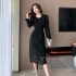 High end, gentle temperament, socialite chic, lace dress, French long dress, women's autumn 937-2 real price