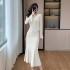 Xiaoxiangfeng slimming two-piece dress set, fashionable and elegant temperament set dress 9669