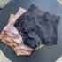 Cross border shapewear Butt Shaper Panties with lace up and down, high waist and hip lifting pants, tight triangle underwear