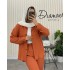 European and American foreign trade spot plus size women's suit 2024 fashionable loose pleated long sleeved shirt high waisted straight leg pants