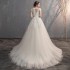 Main Wedding Dress 2024 New Bride Girl Simple Mori Net Red Tiktok Star Sky French Small Man Trailing Light