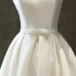 Small Dress Female 2024 New Style Elegant Graduation Party Dress Short White Registration Travel Photography Light Wedding Dress