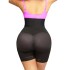 New 2024 3-piece bone wide elastic high waisted hip lifting pants, but lift body shaping jumpsuit with zipper and crotch opening