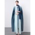 Miyake Fold Original Quality Early Autumn Fold Loose Large Gradient Dyeing Printed Coat