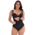 Rubber jumpsuit shapewear bodysuit for women, cinching the waist, lifting the hips and enhancing the beauty of the body. Cross border style lingerie