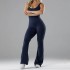 Fashion tight yoga jumpsuit 2023 casual hollow out seamless sports slim fit slimming jumpsuit