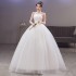 French light wedding dress, Forest style travel photography, satin white strapless female bride 2024 new style, simple temperament, waist cinching and slimming