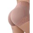 Cross border shapewear Butt Shaper Panties with lace up and down, high waist and hip lifting pants, tight triangle underwear