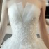 Wedding Dress Bridal Tail Small 2024 New White strapless Lace Simple Fairy Style Forest Wedding Dress