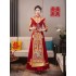 Heavy Industry Velvet Show He Dress Bride 2024 New Chinese Toast Dress Wedding Dress Wholesale Autumn/Winter