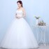 Wedding Dress 2024 New Bridal strapless Korean style minimalist studio slim fit plus size slimming winter wedding dress