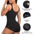 2020 cross-border source Bodysuit Body Shaper rubber triangle lace zipper one-piece shapewear