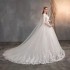 Main wedding dress 2024 new bride AliExpress fugitive princess small, long, trailing French foreign trade eBay wedding dress