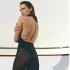 European and American Cross border Women's Wear 2024 Summer New Perspective Slimming Long Skirt Vacation Mesh Slimming Sexy Dress for Women