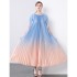 Factory direct sales of a 5.5-meter oversized pleated skirt with accordion pleated dress