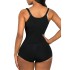 Amazon source three row buckle mesh body shaping clothing one-piece shapewear but lift cross-border hot selling