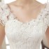 2024 spring new plus size wedding dress slim fit and slimming, shoulders tied, chubby, lace flower, one shoulder female