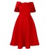 D492 Amazon Foreign Trade Women's Clothing New Fashion Style Elegant Sexy Banquet Dress African European and American Dress