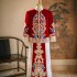 Velvet Xiuhe Clothing for Men 2024 New Style Chinese Groom Wedding Large Toast Dress Tang Costume Dragon Phoenix Coat for Men