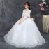 Large size wedding dress, fat mm, bride looks thin 2024 new model, plus fat, pregnant woman, simple cover for arms, one shoulder, female, Korean version, autumn