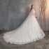 Main wedding dress 2024 new bride AliExpress fugitive princess small, long, trailing French foreign trade eBay wedding dress