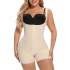 2022 Amazon new cross-border Body Shapewear4 buckle lace mesh one-piece shapewear in large size