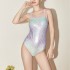 2024 new quick drying racing swimsuit one-piece sports training triangle competitive swimsuit fashionable hot spring swimsuit