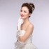 2024 Wholesale Bridal Wedding Dress Dress Dress Dress Gloves Full Finger Pair Satin Seam Bead White Gloves Manufacturer Direct Special Offer