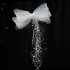 New handmade large bow bead headband headband, bridal wedding forest style photography and makeup styling accessories