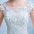 Wedding Dress 2024 New Bridal Shoulders, Korean Style, Simple and Elegant, Showing off Thin, Forest Style, Qi Di, Large Size Lace Wedding Dress