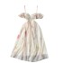 Dress Pure Desire Wind Sexy strapless one shoulder fairy suspender dress high waist slimming French tea break first love dress