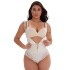 Rubber jumpsuit shapewear bodysuit for women, cinching the waist, lifting the hips and enhancing the beauty of the body. Cross border style lingerie