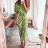 2024 Autumn Amazon Independent Station Wish European and American Fashion Style Design Sense Sexy Irregular Dress Female