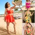 2023 European and American Foreign Trade Swimsuit Split Collection Bikini Three piece Skirt Cover for Slimming and Large Size Swimsuit Wholesale