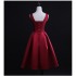 Small Dress Female 2024 New Style Elegant Graduation Party Dress Short White Registration Travel Photography Light Wedding Dress