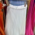 High end drooping pleated skirt for European station, light luxury socialite half body skirt, long skirt A2 # 8695