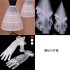 Bridal Three Piece Wedding Dress Set 2024 New Korean Wedding Dress Support Gloves Headveil White Wedding Dress Accessories