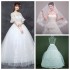 Large size wedding dress, fat mm, bride looks thin 2024 new model, plus fat, pregnant woman, simple cover for arms, one shoulder, female, Korean version, autumn